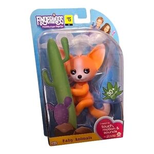 Fingerlings Baby Animals Orange Fox Toy